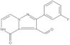 2-(3-Fluorophenyl)-4,5-dihydro-4-oxopyrazolo[1,5-a]pyrazine-3-carboxaldehyde