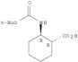 Cyclohexanecarboxylicacid, 2-[[(1,1-dimethylethoxy)carbonyl]amino]-, (1R,2R)-