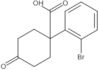 Ácido 1-(2-bromofenil)-4-oxociclohexanocarboxílico