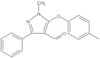 1-Methyl-5-(4-methylphenoxy)-3-phenyl-1H-pyrazole-4-carboxaldehyde