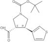 1-(1,1-Dimethylethyl) (3S,4R)-4-(3-thienyl)-1,3-pyrrolidinedicarboxylate