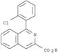 3-Isoquinolinecarboxylicacid, 1-(2-chlorophenyl)-