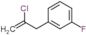 1-(2-chloroprop-2-enyl)-3-fluoro-benzene