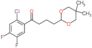 1-(2-chloro-4,5-difluoro-phenyl)-4-(5,5-dimethyl-1,3-dioxan-2-yl)butan-1-one