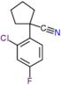 1-(2-chloro-4-fluorophenyl)cyclopentanecarbonitrile