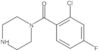 (2-Chloro-4-fluorophenyl)-1-piperazinylmethanone
