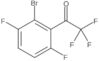 1-(2-Bromo-3,6-difluorophenyl)-2,2,2-trifluoroethanone