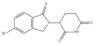 3-(5-Bromo-1-oxoisoindolin-2-yl)piperidine-2,6-dione