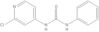 N-(2-chloro-4-pyridyl)-N'-phenylurea