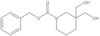 Phenylmethyl 3,3-bis(hydroxymethyl)-1-piperidinecarboxylate