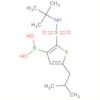 Boronic acid,[2-[[(1,1-dimethylethyl)amino]sulfonyl]-5-(2-methylpropyl)-3-thienyl]-