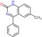 6-methyl-4-phenylquinazolin-2(1H)-one