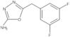 5-[(3,5-Difluorophenyl)methyl]-1,3,4-oxadiazol-2-amine