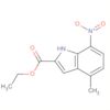 1H-Indole-2-carboxylic acid, 4-methyl-7-nitro-, ethyl ester