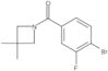 (4-Bromo-3-fluorophenyl)(3,3-dimethyl-1-azetidinyl)methanone