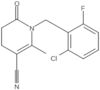 1-[(2-Chloro-6-fluorophenyl)methyl]-1,4,5,6-tetrahydro-2-methyl-6-oxo-3-pyridinecarbonitrile