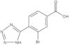3-Bromo-4-(2H-tetrazol-5-yl)benzoic acid