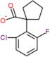 1-(2-chloro-6-fluorophenyl)cyclopentanecarboxylate