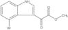 Methyl 4-bromo-α-oxo-1H-indole-3-acetate