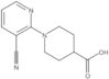 1-(3-Cyano-2-pyridinyl)-4-piperidinecarboxylic acid