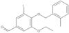 3-Ethoxy-5-iodo-4-[(2-methylphenyl)methoxy]benzaldehyde