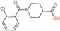 1-(2-chlorobenzoyl)piperidine-4-carboxylic acid