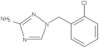 1-[(2-Chlorophenyl)methyl]-1H-1,2,4-triazol-3-amine