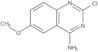 2-Chloro-6-methoxy-4-quinazolinamine