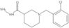 1-[(2-Chlorophenyl)methyl]-3-piperidinecarboxylic acid hydrazide