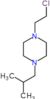 1-(2-chloroethyl)-4-(2-methylpropyl)piperazine