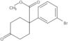 Methyl 1-(3-bromophenyl)-4-oxocyclohexanecarboxylate