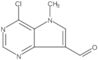 4-Chloro-5-methyl-5H-pyrrolo[3,2-d]pyrimidine-7-carboxaldehyde