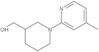 1-(4-Methyl-2-pyridinyl)-3-piperidinemethanol
