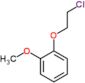 1-(2-chloroethoxy)-2-methoxybenzene