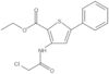 Ethyl 3-[(2-chloroacetyl)amino]-5-phenyl-2-thiophenecarboxylate