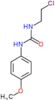 1-(2-chloroethyl)-3-(4-methoxyphenyl)urea