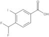 4-(Difluoromethyl)-3-iodobenzoic acid