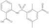 2-[[(2,5-Dimethyl-3-nitrophenyl)sulfonyl]amino]benzoic acid