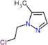 1-(2-chloroethyl)-5-methyl-pyrazole