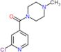 (2-chloro-4-pyridyl)-(4-methylpiperazin-1-yl)methanone