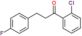 1-(2-chlorophenyl)-3-(4-fluorophenyl)propan-1-one