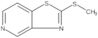 Thiazolo[4,5-c]pyridine, 2-(methylthio)-