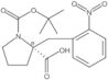 1-(1,1-Dimethylethyl) (2R)-2-[(2-nitrophenyl)methyl]-1,2-pyrrolidinedicarboxylate