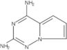 Pyrrolo[2,1-f][1,2,4]triazine-2,4-diamine