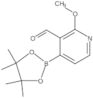 2-Methoxy-4-(4,4,5,5-tetramethyl-1,3,2-dioxaborolan-2-yl)-3-pyridinecarboxaldehyde