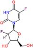 1-(2-deoxy-2-fluoro-beta-L-arabinofuranosyl)-5-fluoropyrimidine-2,4(1H,3H)-dione