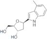 1-(b-D-2-Deoxyribofuranosyl)-4-methylindole