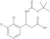 2,3-Dichloro-β-[[(1,1-dimethylethoxy)carbonyl]amino]benzenepropanoic acid