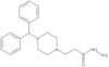 4-(Diphenylmethyl)-1-piperazinepropanoic acid hydrazide