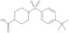 1-[[4-(1,1-Dimethylethyl)phenyl]sulfonyl]-4-piperidinecarboxylic acid